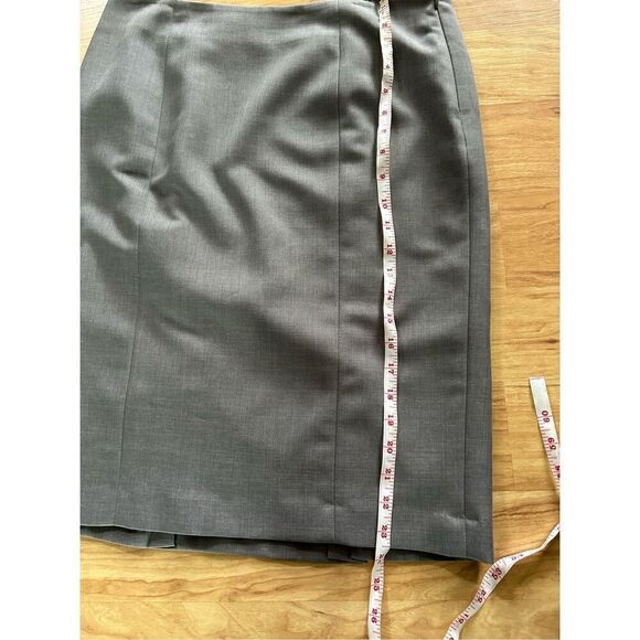 Evan picone women’s gray skirt suit jacket size 8 skirt size 6 - Picture 11 of 11